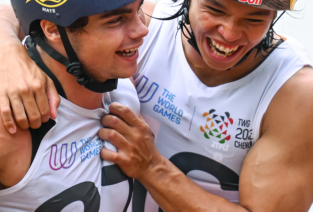 Loic Deschaux gagne les world Games 2025