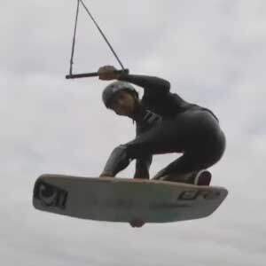 Wakeskate session with James Harrington & Matti Buys